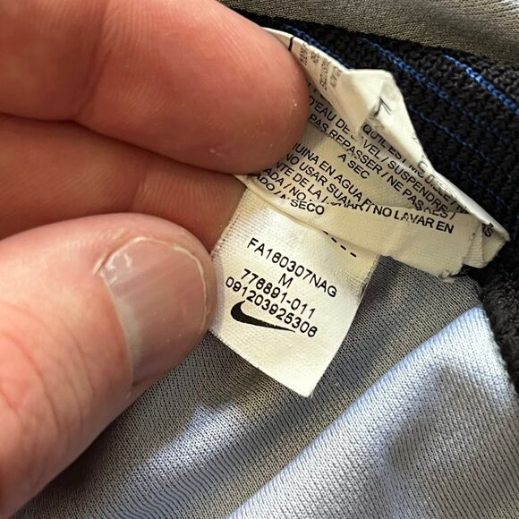 Nike Inter Milan 2016/17 Home Jersey Football Soccer Blue Black Sz M 776891-011 - Picture 7 of 9